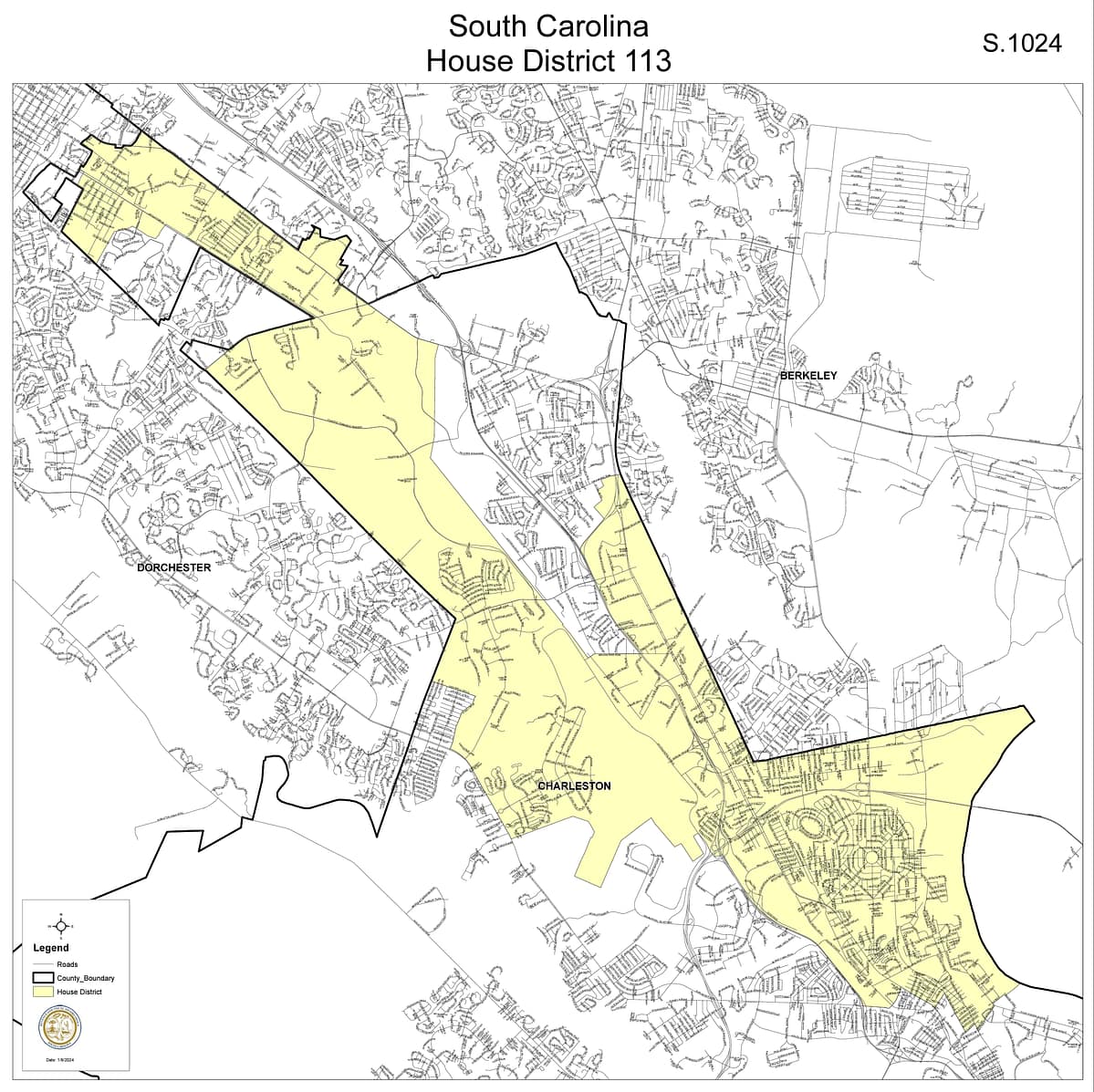 district113 SC House District 113 map