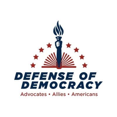 Defense of Democracy clr square logo Defense of Democracy logo