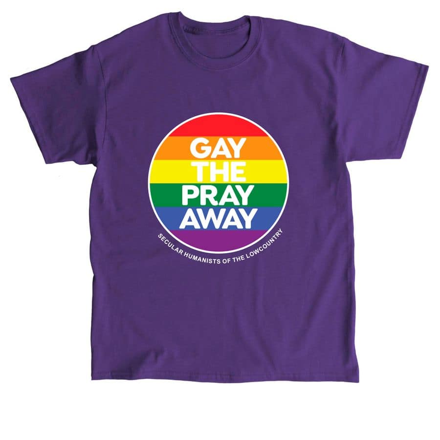 Gay Purple Gay the Pray Away--Purple