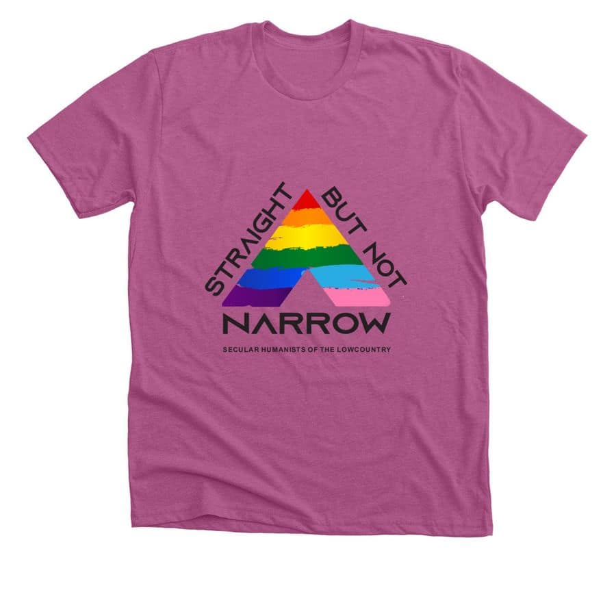 Straight Heather Magenta Straight But Not Narrow—Heather Magenta