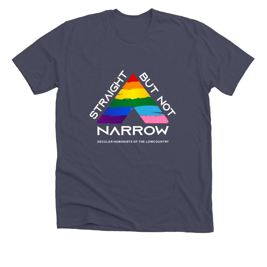 Straight Heather Midnight Navy Straight But Not Narrow—Heather Midnight Navy