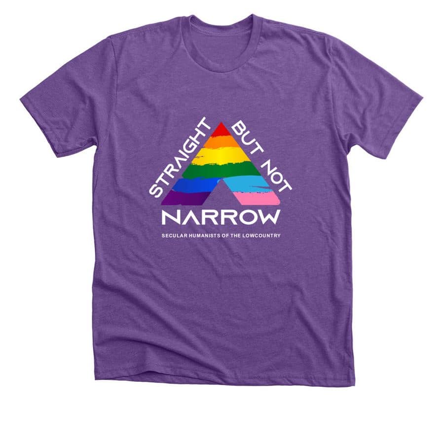 Straight Heather Team Purple Straight But Not Narrow—Heather Team Purple