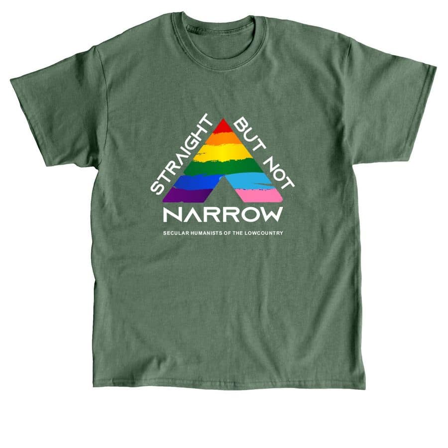 Straight Military Green Straight But Not Narrow—Military Green
